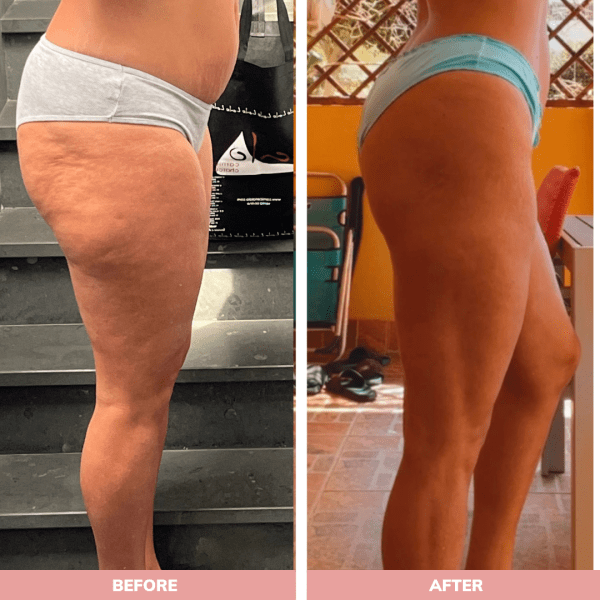 Before & after transform