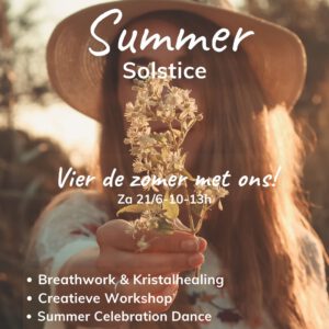 Summer Solstice-Vier de Zomer met ons!